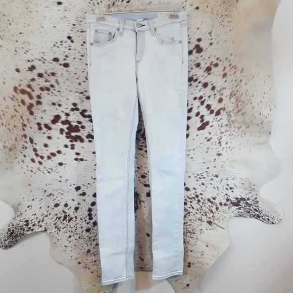 bleached out jeans